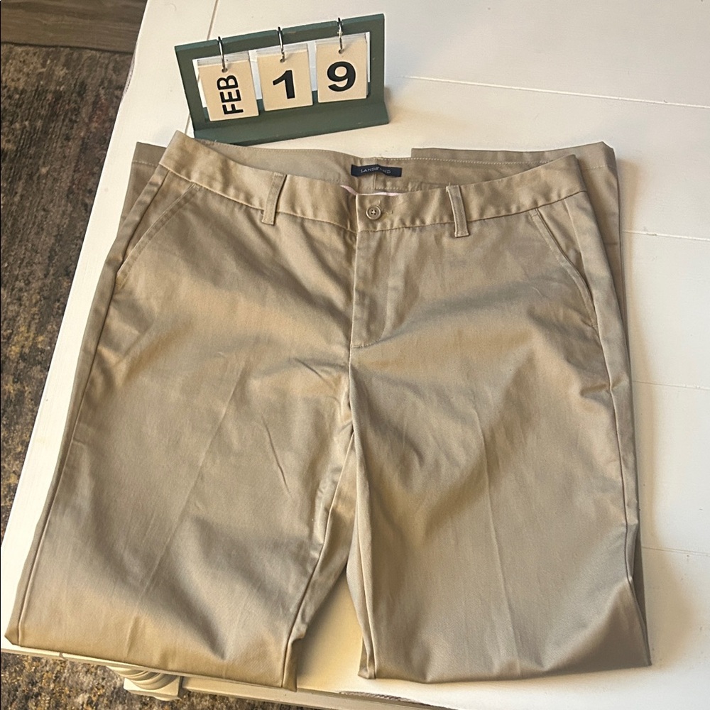 Lands’End Classic Women’s Khaki Pants